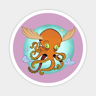 Flying Octopus Magnet